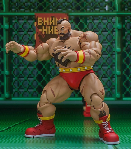 Boneco Zangief Street Fighter Storm Collectibles 1/12 Ryu